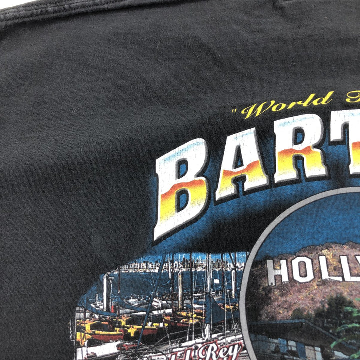 Harley-Davidson Motorcycle Bike T-shirt, Men's Size L cotton black type Vintage Second Hand