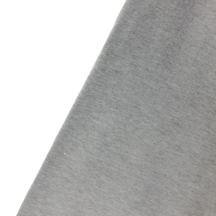 Eddie Bauer Flocked Print Logo Sweatshirt, Men's XL cotton gray type Vintage Second Hand