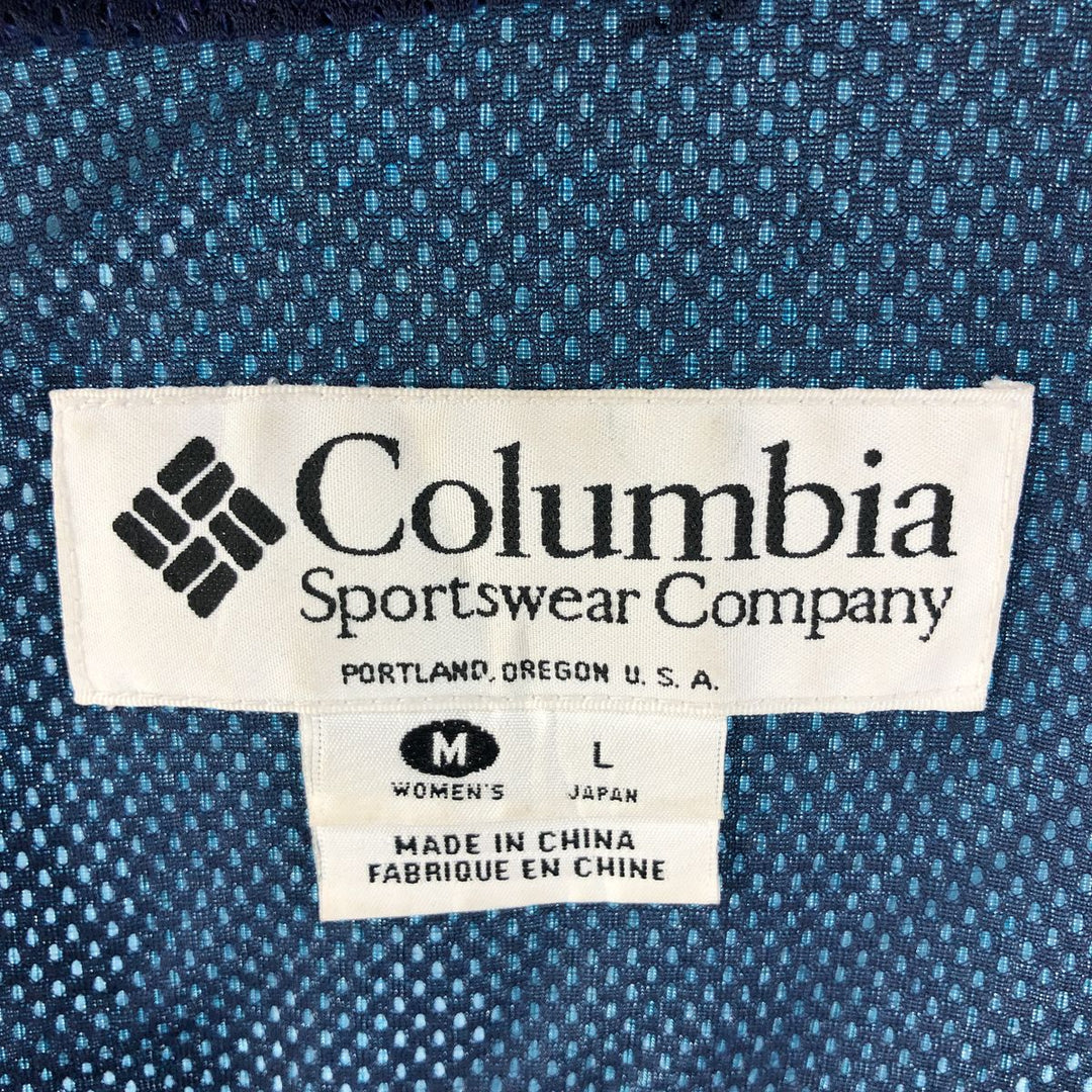 90s~00'S Columbia Mountain Parka Shell Jacket Women's M size Nylon Purple type blue-purple Vintage Second Hand