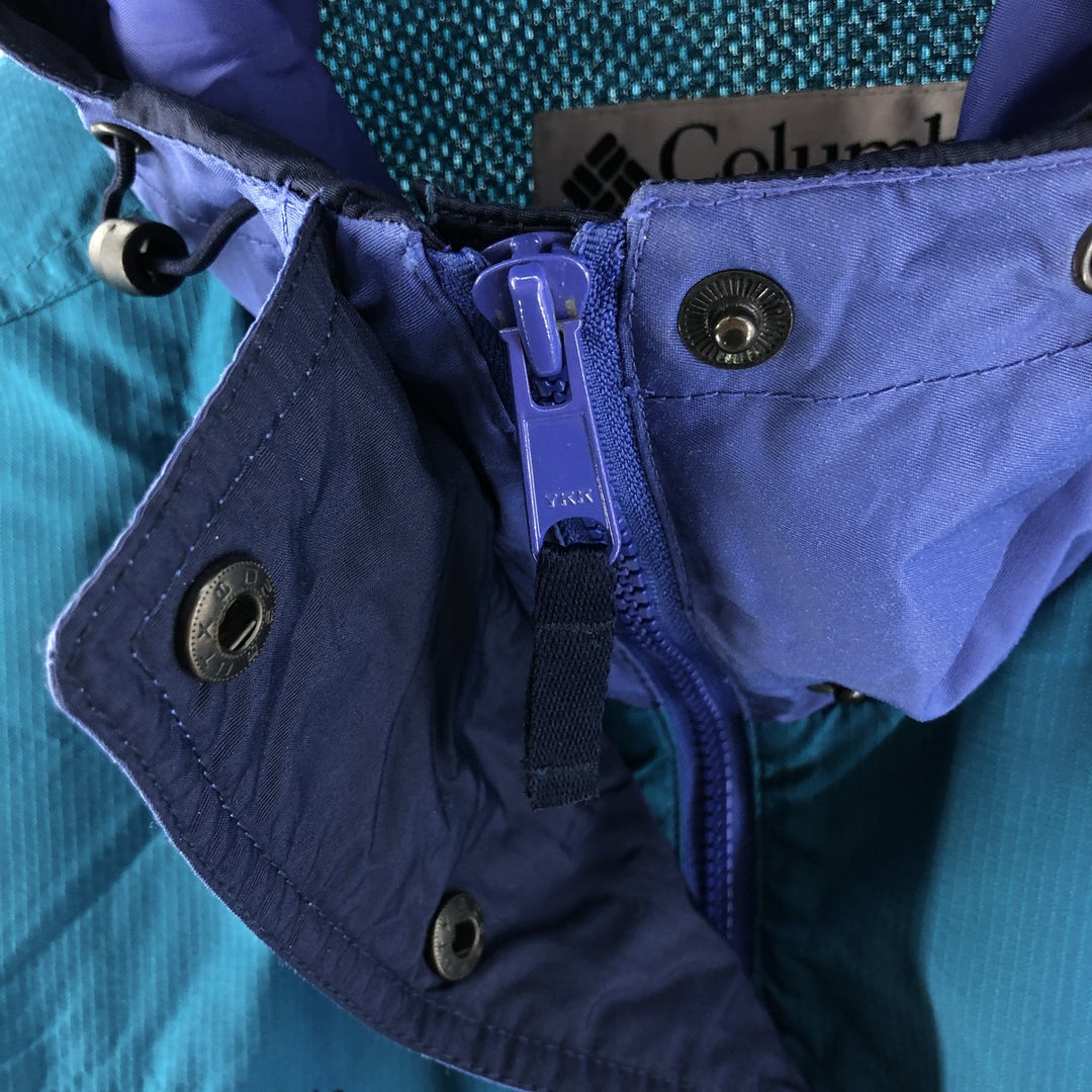 90s~00'S Columbia Mountain Parka Shell Jacket Women's M size Nylon Purple type blue-purple Vintage Second Hand