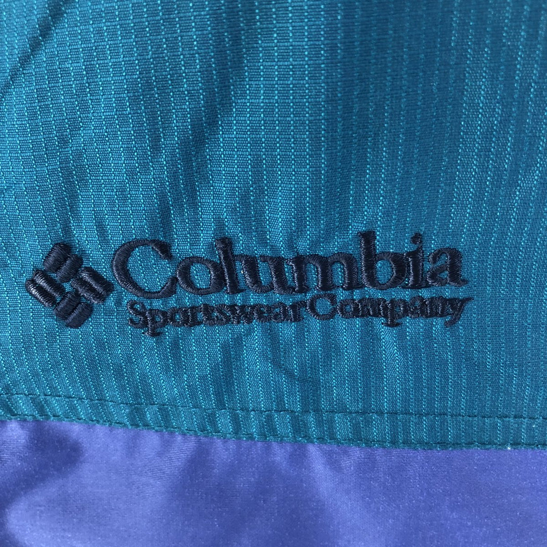 90s~00'S Columbia Mountain Parka Shell Jacket Women's M size Nylon Purple type blue-purple Vintage Second Hand