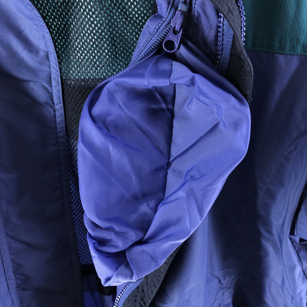 90s~00'S Columbia Mountain Parka Shell Jacket Women's M size Nylon Purple type blue-purple Vintage Second Hand