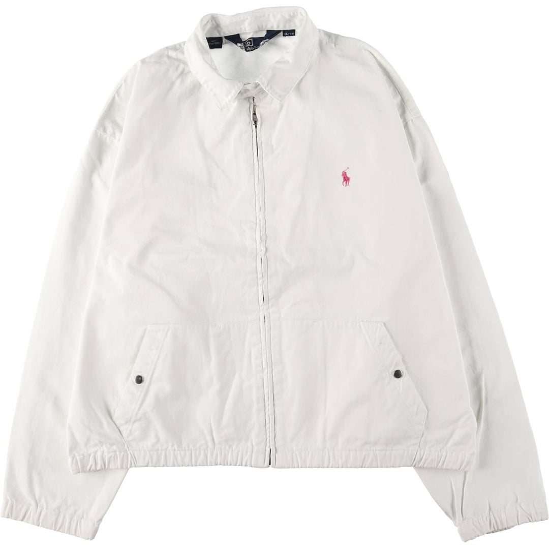 Ralph Lauren POLO by Ralph Lauren Swing Top Sports Jacket Men's XL cotton white type Vintage Second Hand