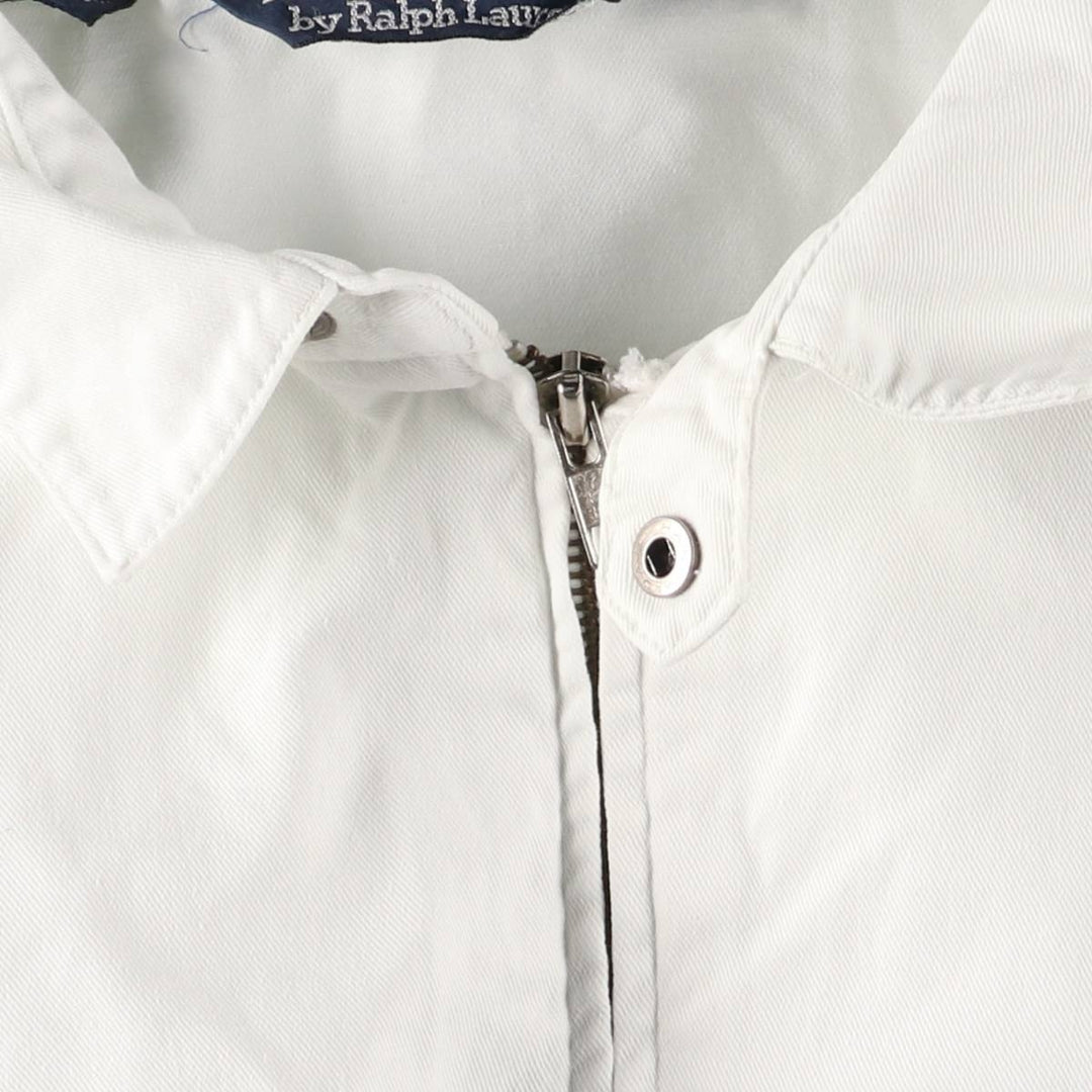 Ralph Lauren POLO by Ralph Lauren Swing Top Sports Jacket Men's XL cotton white type Vintage Second Hand