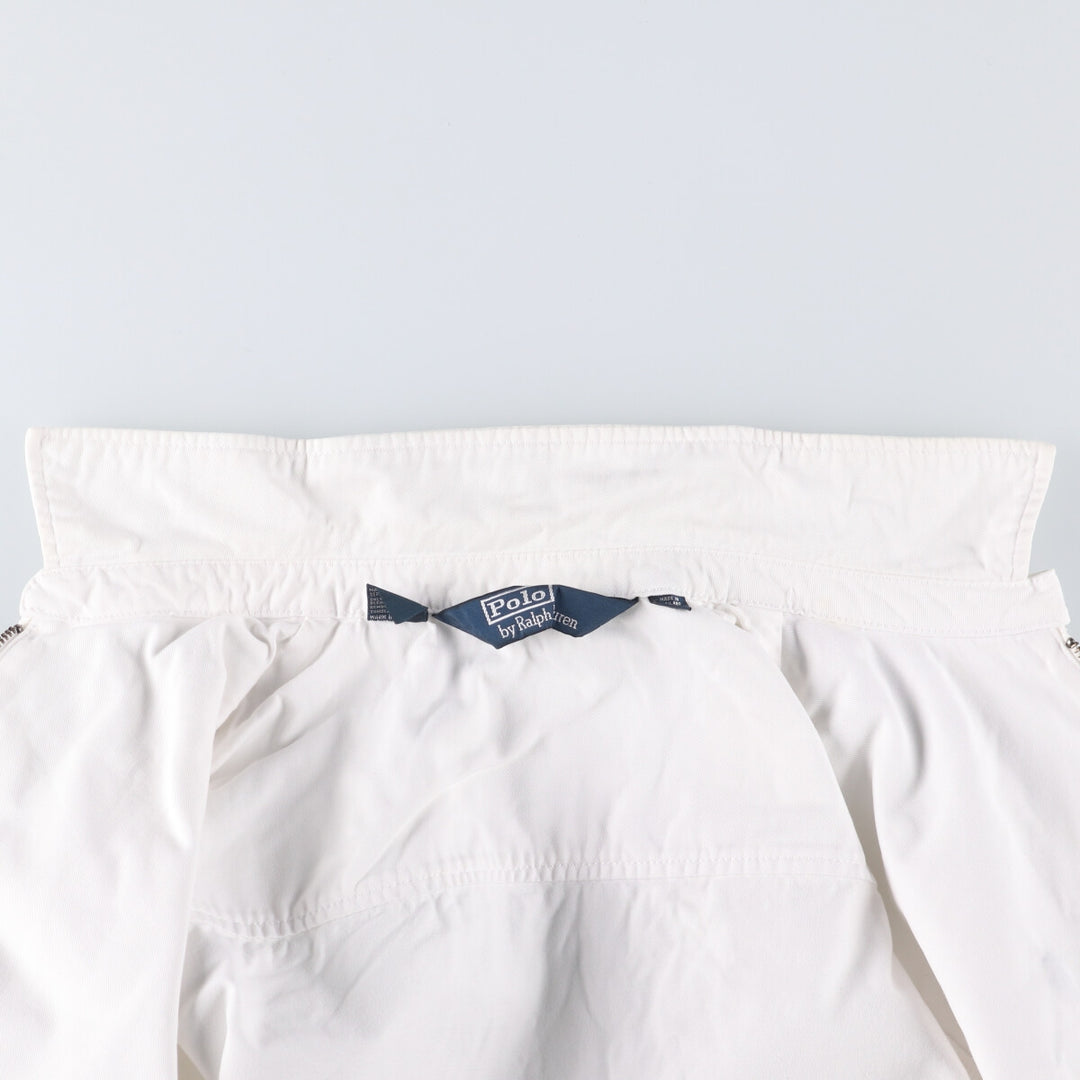 Ralph Lauren POLO by Ralph Lauren Swing Top Sports Jacket Men's M cotton white type Vintage Second Hand