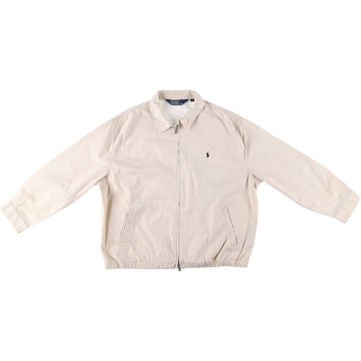 Ralph Lauren POLO by Ralph Lauren Swing Top Sports Jacket Men's XL cotton Beige type Vintage Second Hand
