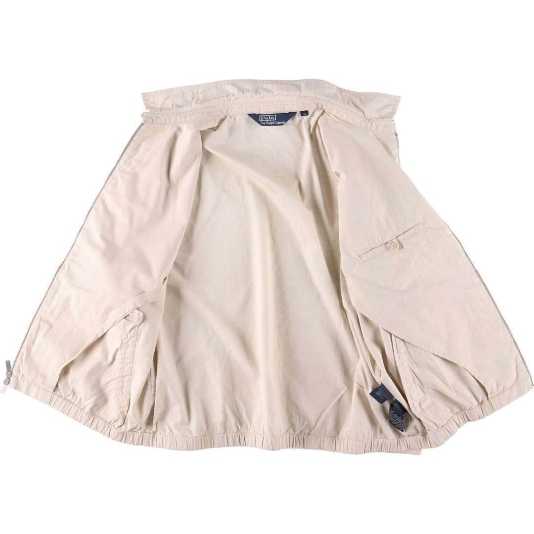 Ralph Lauren POLO by Ralph Lauren Swing Top Sports Jacket Men's XL cotton Beige type Vintage Second Hand