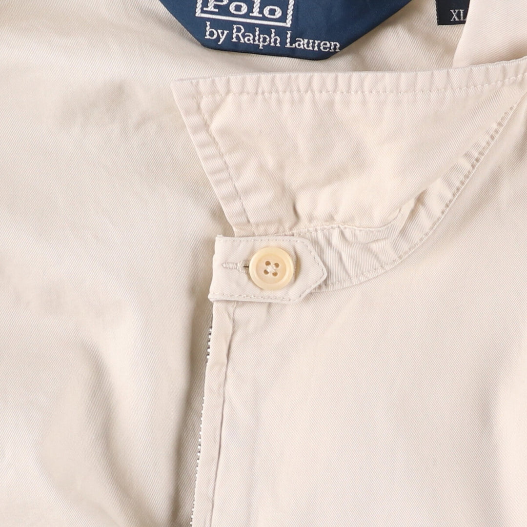 Ralph Lauren POLO by Ralph Lauren Swing Top Sports Jacket Men's XL cotton Beige type Vintage Second Hand