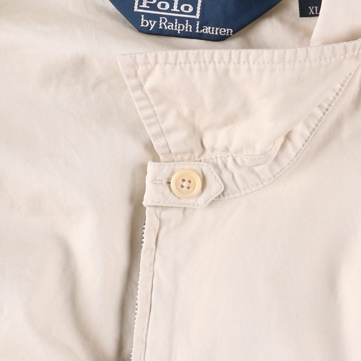 Ralph Lauren POLO by Ralph Lauren Swing Top Sports Jacket Men's XL cotton Beige type Vintage Second Hand
