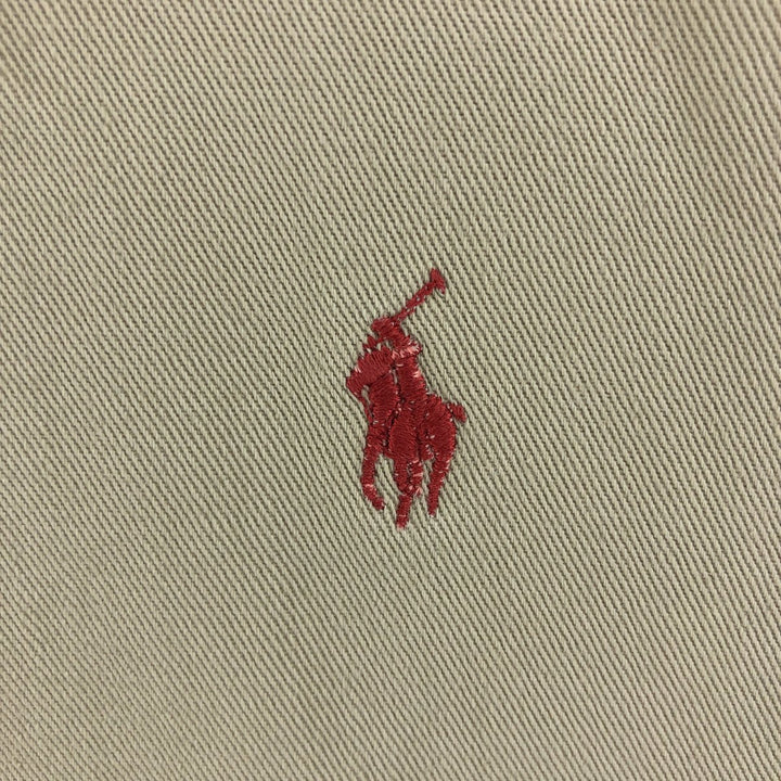 90'S Polo by Ralph Lauren swing top sports jacket, made in the USA, men's size L, vintage cotton Beige type Vintage Second Hand