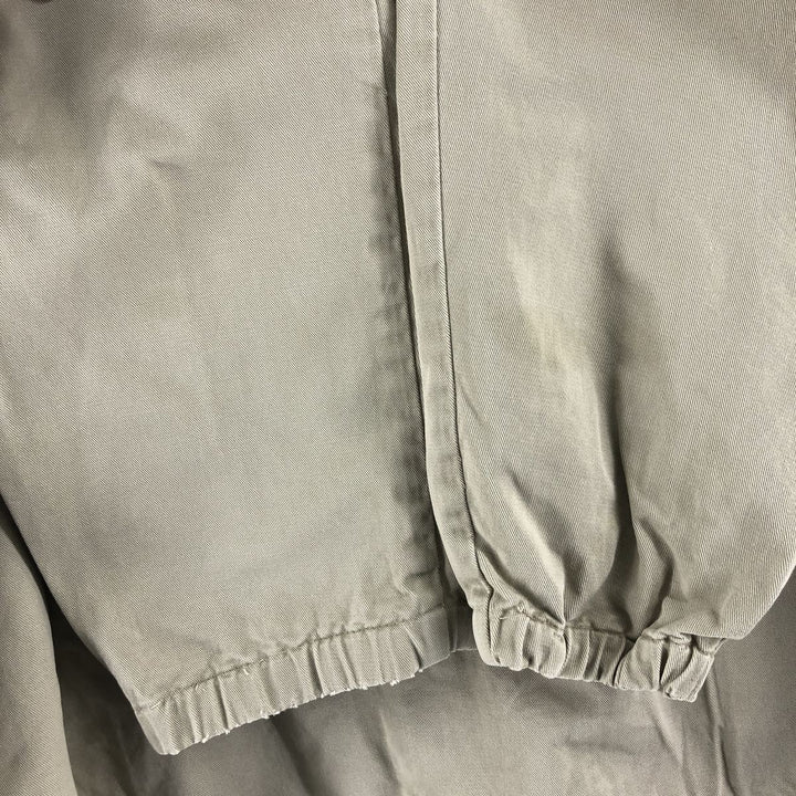 90'S Polo by Ralph Lauren swing top sports jacket, made in the USA, men's size L, vintage cotton Beige type Vintage Second Hand