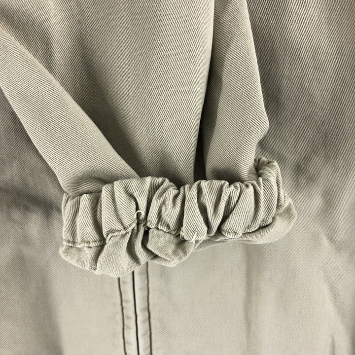 90'S Polo by Ralph Lauren swing top sports jacket, made in the USA, men's size L, vintage cotton Beige type Vintage Second Hand