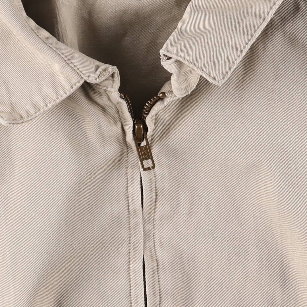 Ralph Lauren POLO by Ralph Lauren Swing Top Sports Jacket Men's L size cotton Beige type Vintage Second Hand