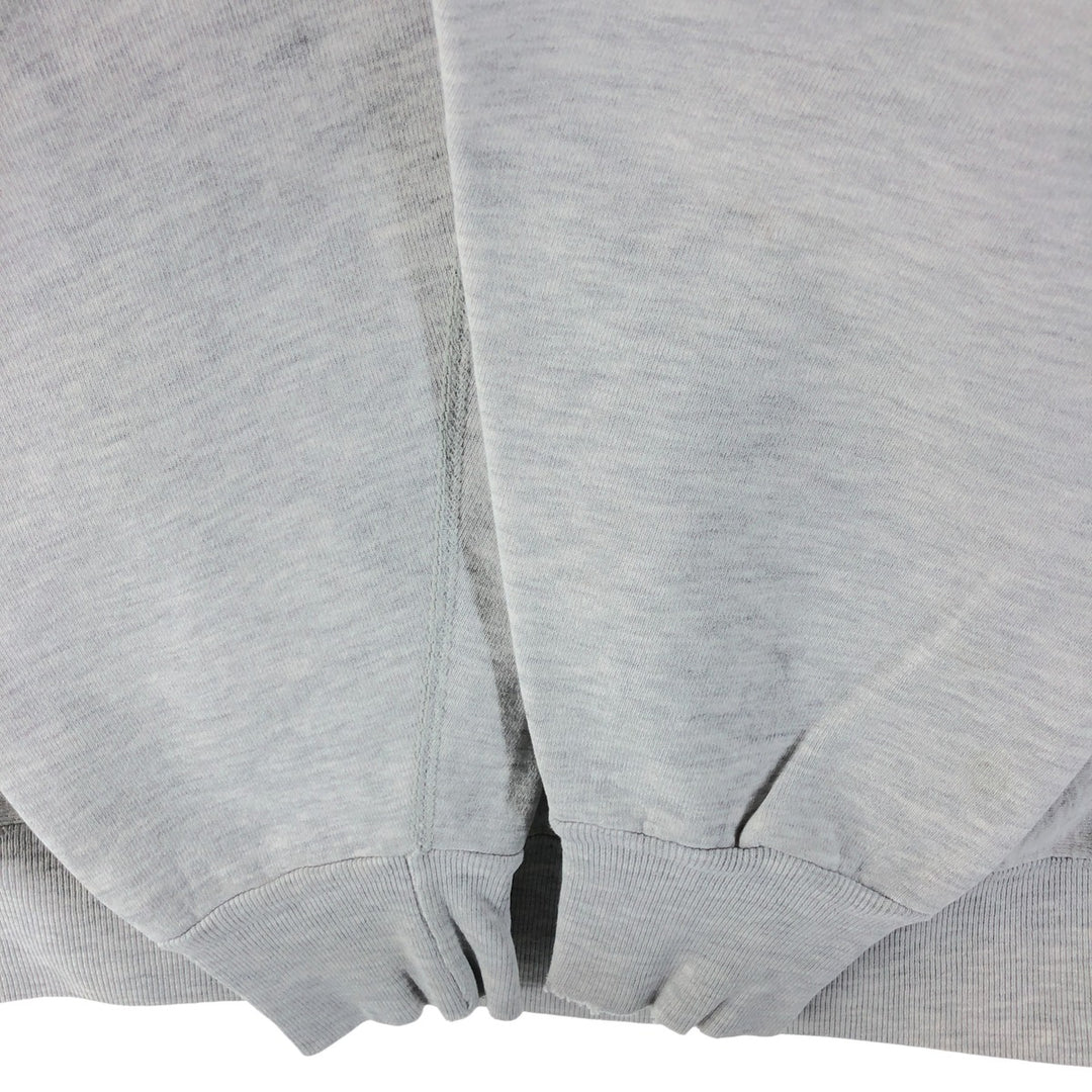 Vintage 90'S BUM print sweatshirt, men's size L unclear gray type Vintage Second Hand