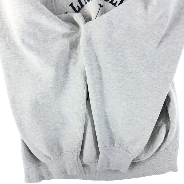 90'S Sophie SOFFE Reverse Weave Printed Sweatshirt Trainer Made in USA Men's Size L Vintage cotton gray type Vintage Second Hand