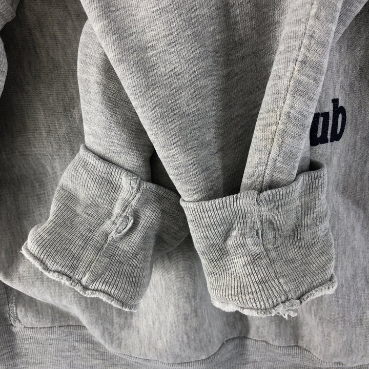 90'S Sophie SOFFE Reverse Weave Printed Sweatshirt Trainer Made in USA Men's Size L Vintage cotton gray type Vintage Second Hand