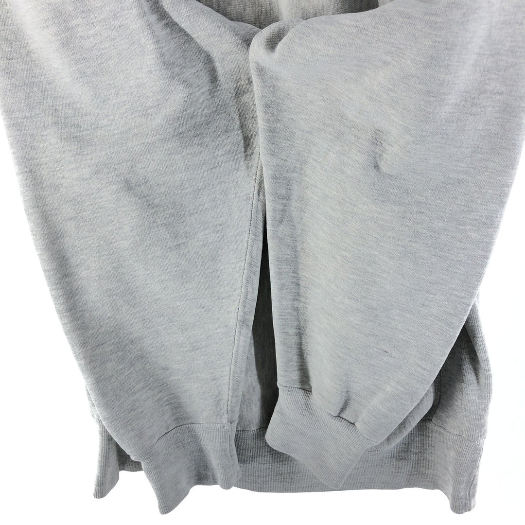 90'S Sophie SOFFE Reverse Weave Printed Sweatshirt Trainer Made in USA Men's Size L Vintage cotton gray type Vintage Second Hand