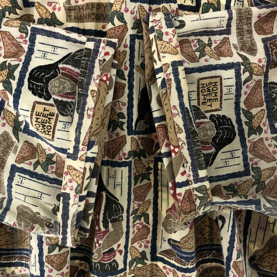 90'S Reyn Spooner Dietrich Variez Collection All-over Print Button-Down Hawaiian Aloha Shirt, Men's L Size cotton multicolor Vintage Second Hand