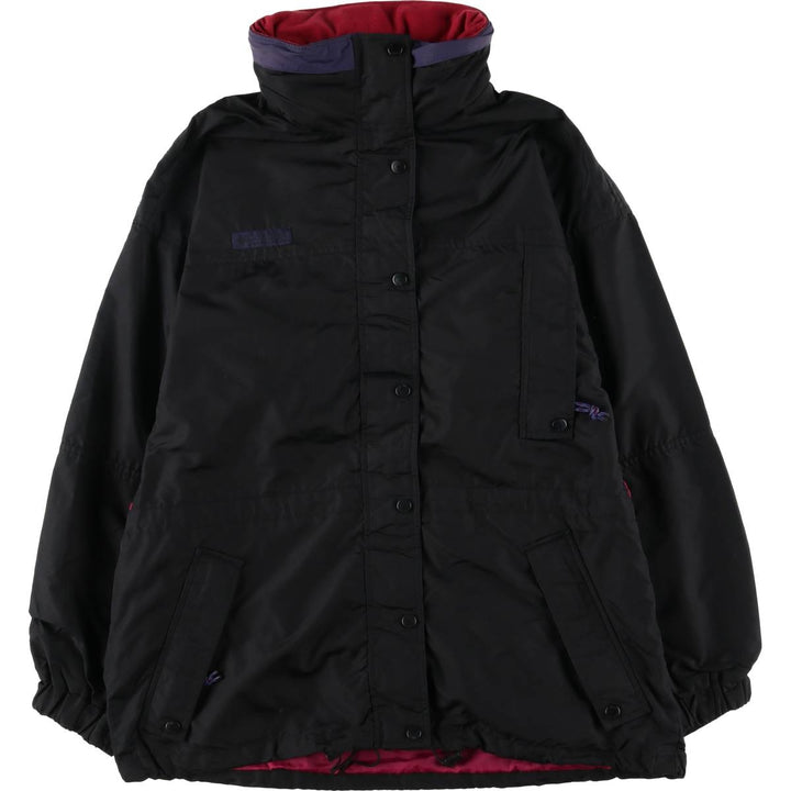 90'S Columbia Long's Peak White Tag Mountain Jacket Shell Jacket Women's L Size Vintage Nylon black type Vintage Second Hand