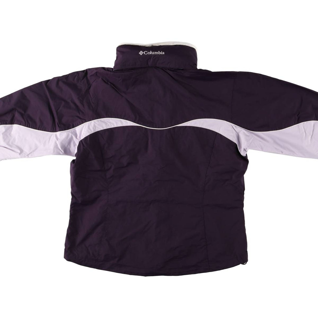 Columbia Mountain Jacket Shell Jacket Women's M size Nylon purple type Vintage Second Hand