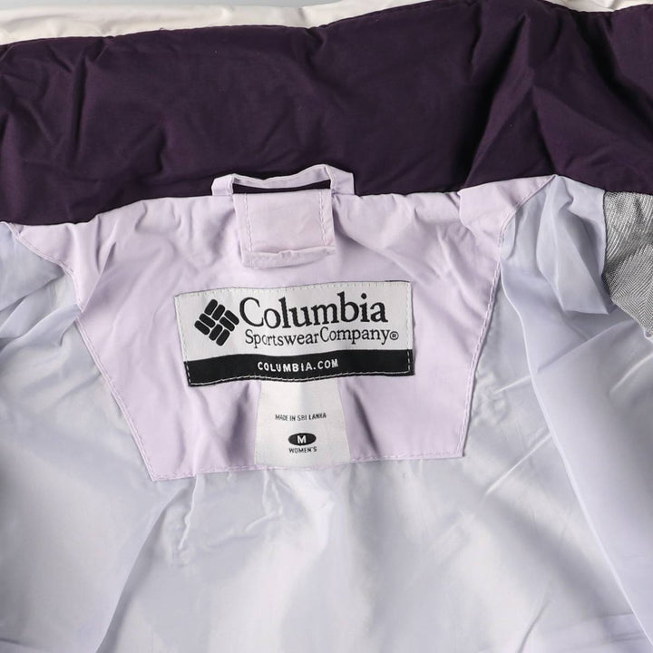 Columbia Mountain Jacket Shell Jacket Women's M size Nylon purple type Vintage Second Hand