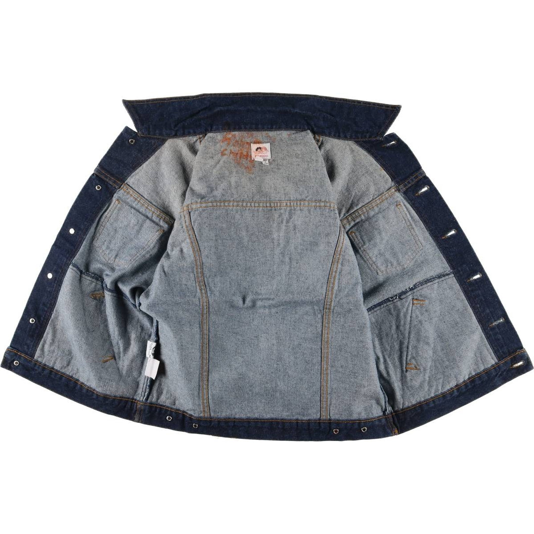 FIORUCCI denim jacket, denim jacket, women's size M cotton blue type Vintage Second Hand