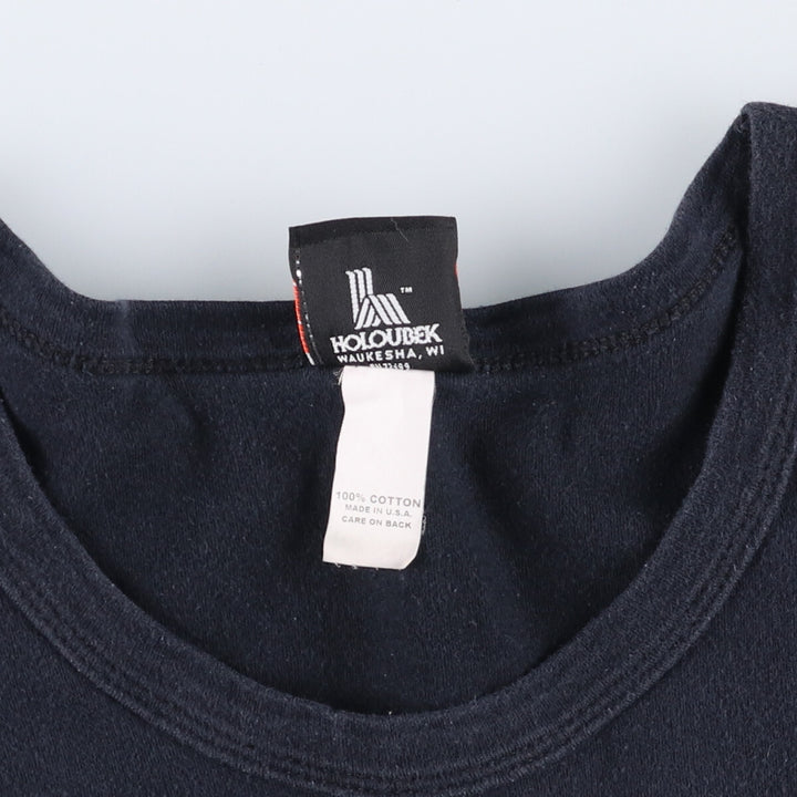 00'S Harley-Davidson Motorcycle Bike T-shirt Made in USA Women's XL cotton black type Vintage Second Hand