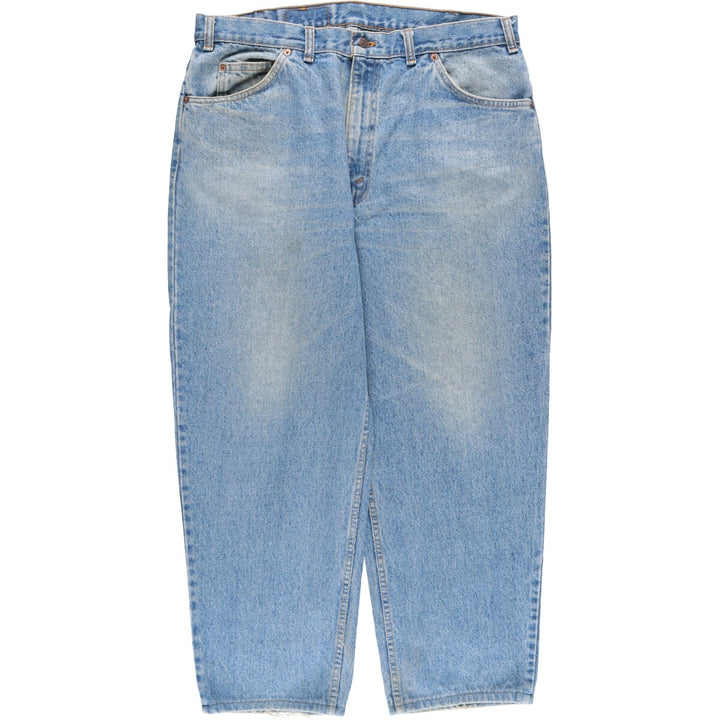 Levi's 50634-02120 Orange Tab Tapered Denim Pants Made in Canada Men's W37 Vintage cotton blue type Vintage Second Hand