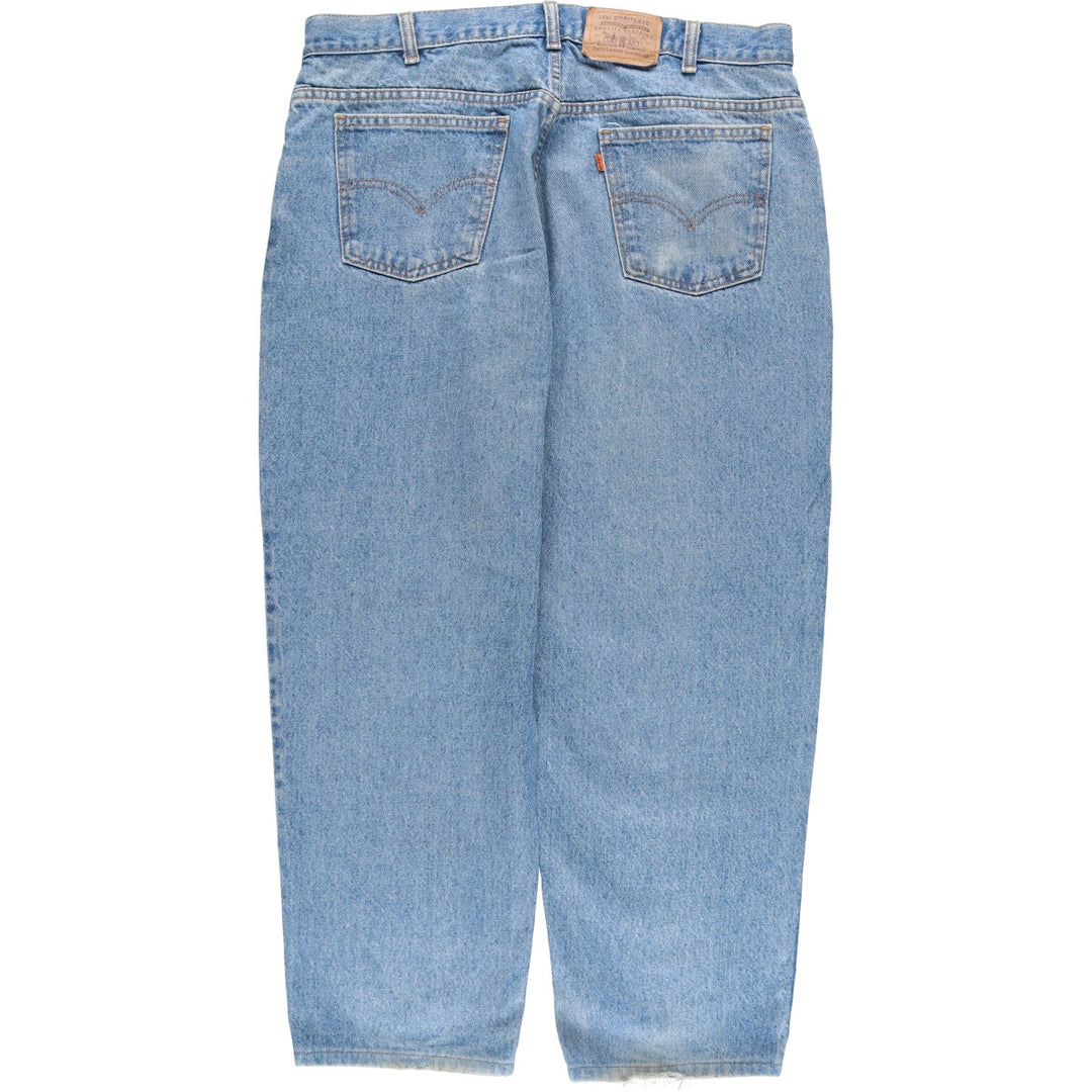 Levi's 50634-02120 Orange Tab Tapered Denim Pants Made in Canada Men's W37 Vintage cotton blue type Vintage Second Hand