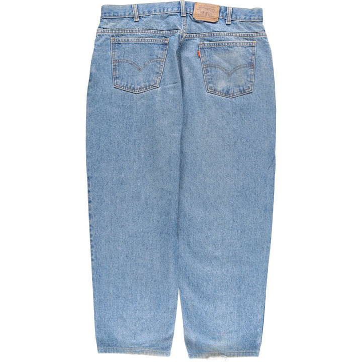 Levi's 50634-02120 Orange Tab Tapered Denim Pants Made in Canada Men's W37 Vintage cotton blue type Vintage Second Hand