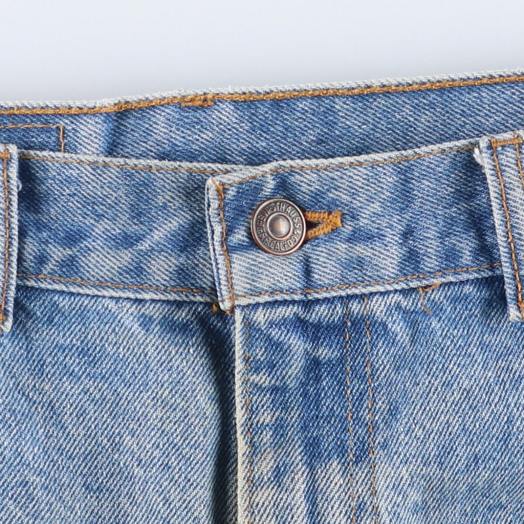 Levi's 50634-02120 Orange Tab Tapered Denim Pants Made in Canada Men's W37 Vintage cotton blue type Vintage Second Hand