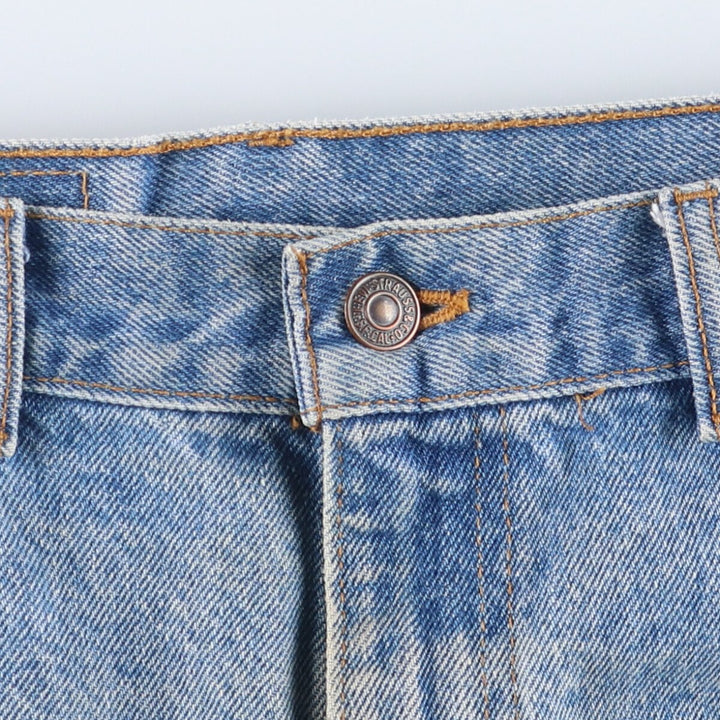 Levi's 50634-02120 Orange Tab Tapered Denim Pants Made in Canada Men's W37 Vintage cotton blue type Vintage Second Hand