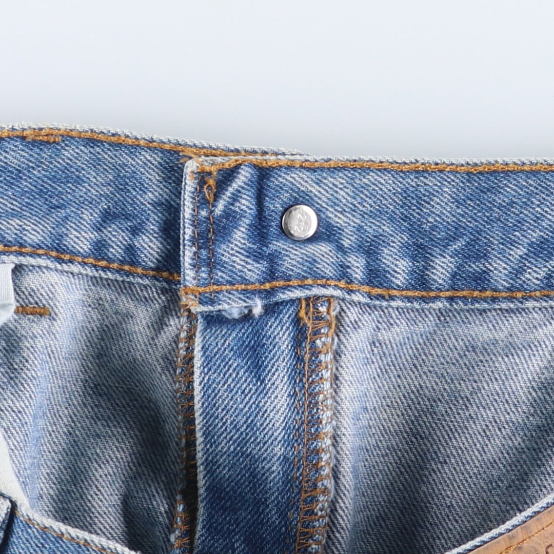 Levi's 50634-02120 Orange Tab Tapered Denim Pants Made in Canada Men's W37 Vintage cotton blue type Vintage Second Hand