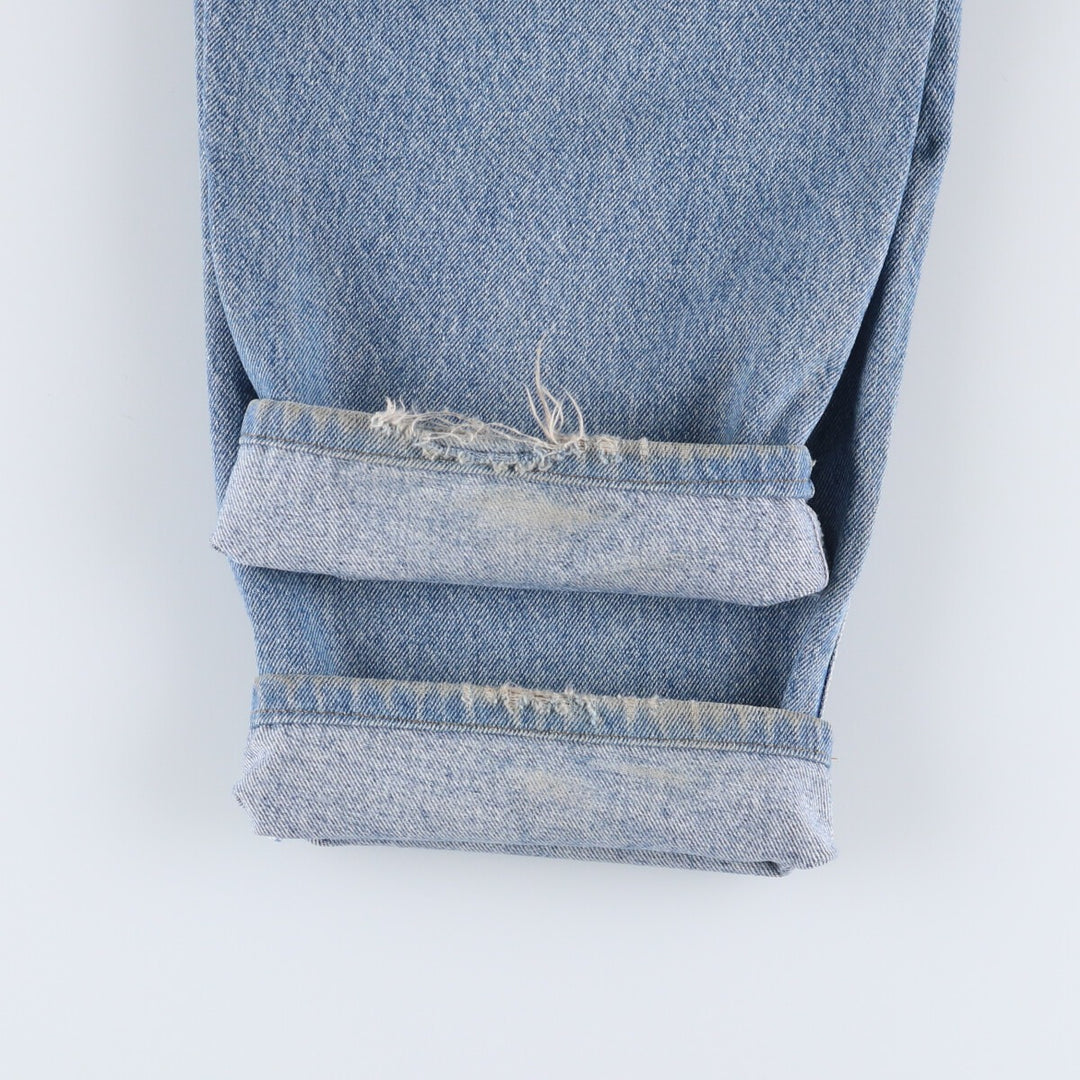 Levi's 50634-02120 Orange Tab Tapered Denim Pants Made in Canada Men's W37 Vintage cotton blue type Vintage Second Hand