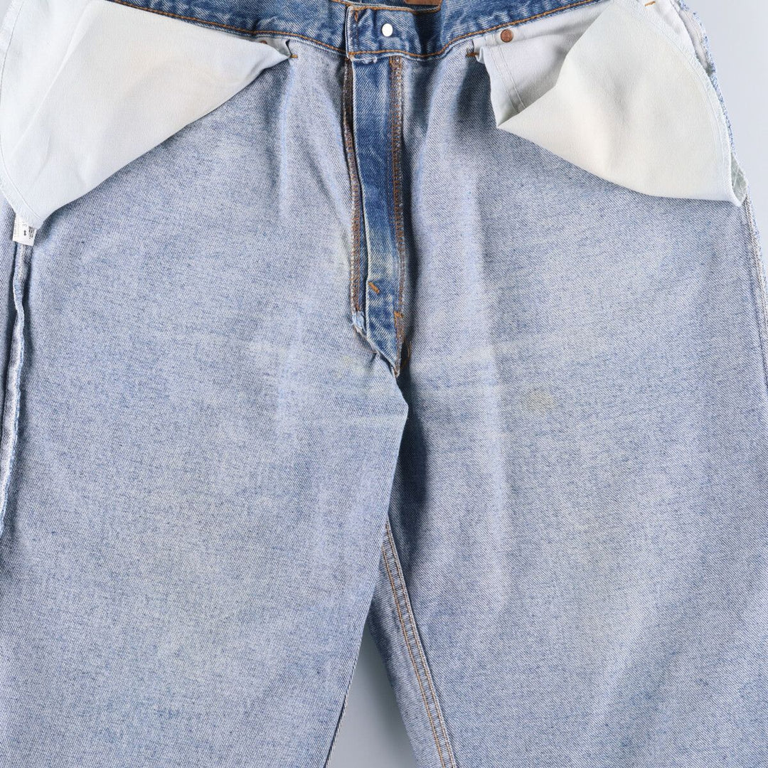 Levi's 50634-02120 Orange Tab Tapered Denim Pants Made in Canada Men's W37 Vintage cotton blue type Vintage Second Hand