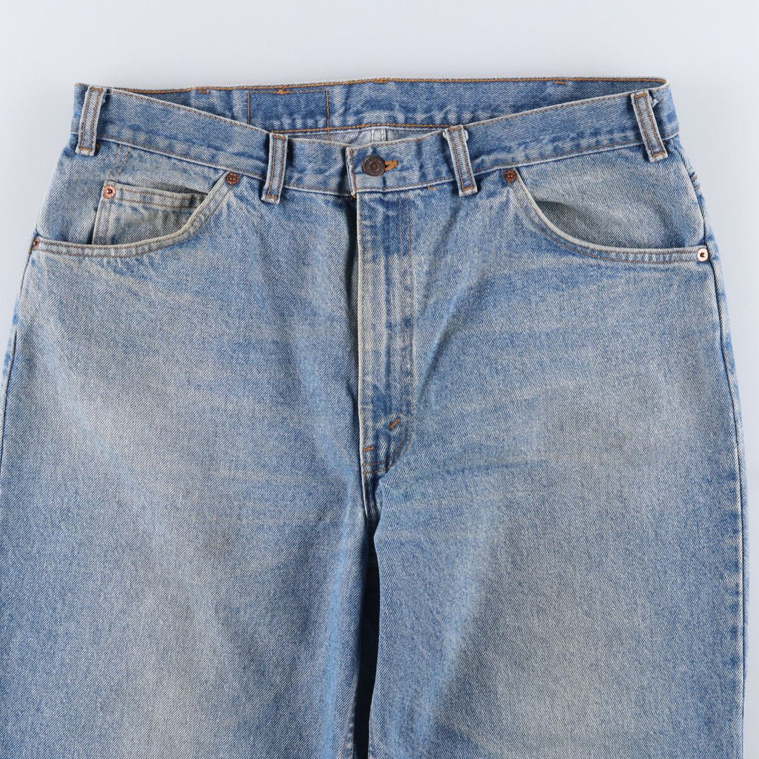 Levi's 50634-02120 Orange Tab Tapered Denim Pants Made in Canada Men's W37 Vintage cotton blue type Vintage Second Hand