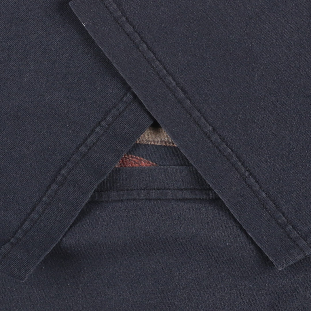 00'S Harley-Davidson Motorcycle Bike T-shirt Made in USA Men's XL cotton black type Vintage Second Hand