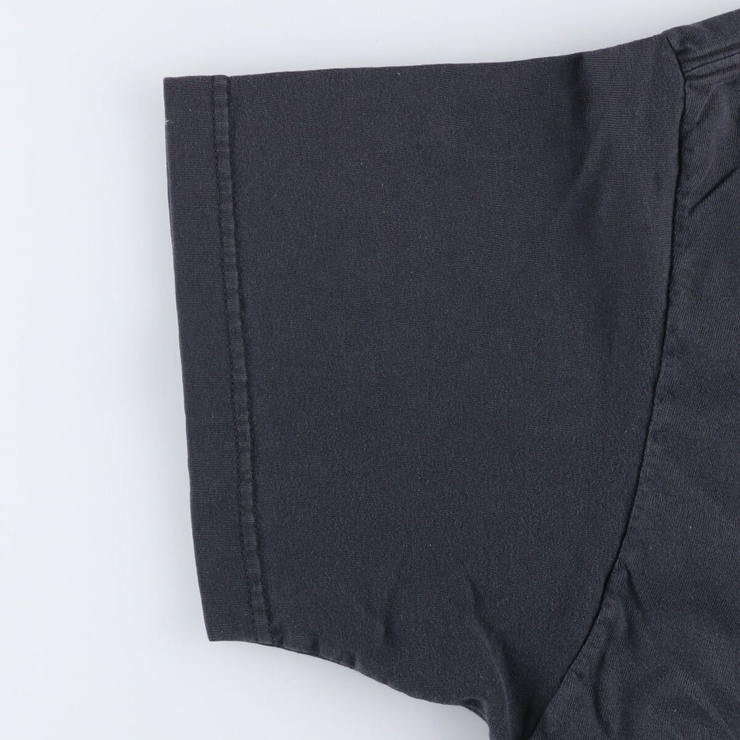 00'S Harley-Davidson Motorcycle Bike T-shirt Made in USA Men's XL cotton black type Vintage Second Hand