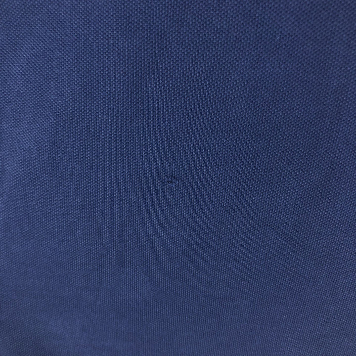 Ralph Lauren POLO RALPH LAUREN SLIM FIT short sleeve polo shirt, men's size M cotton navy blue type Vintage Second Hand