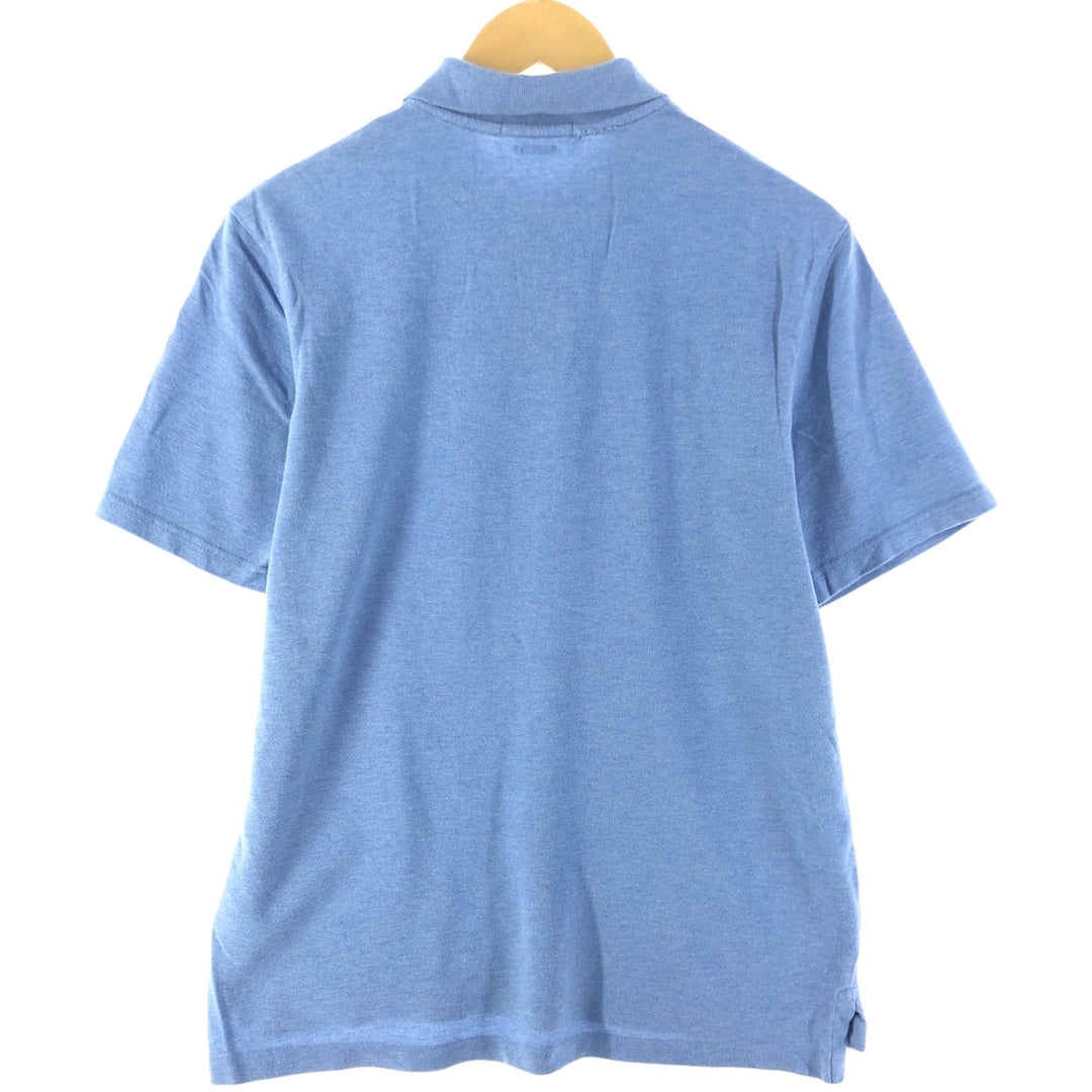Ralph Lauren POLO RALPH LAUREN CLASSIC FIT short sleeve polo shirt, men's size M cotton Blue type light blue Vintage Second Hand