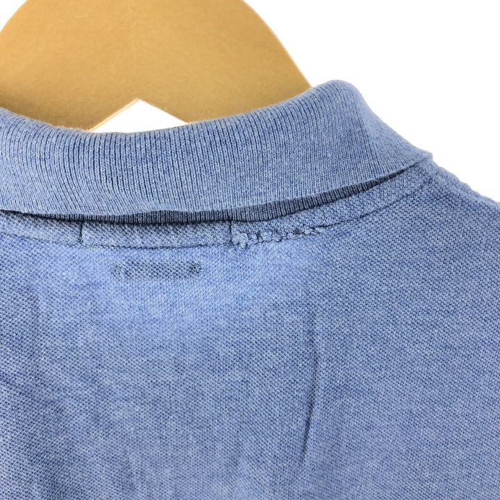 Ralph Lauren POLO RALPH LAUREN CLASSIC FIT short sleeve polo shirt, men's size M cotton Blue type light blue Vintage Second Hand