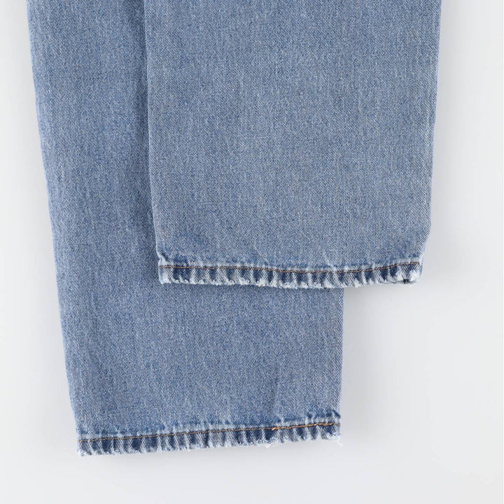 Levi's 550 tapered denim pants for men, size w37 cotton Blue type light blue Vintage Second Hand