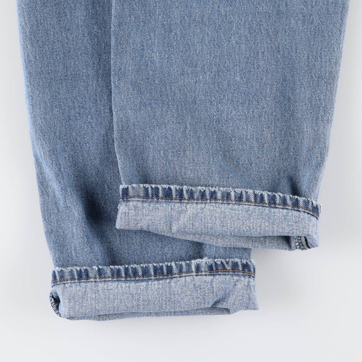 Levi's 550 tapered denim pants for men, size w37 cotton Blue type light blue Vintage Second Hand
