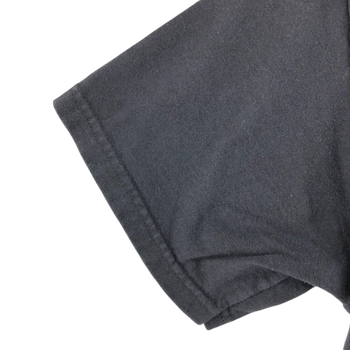 00'S Harley-Davidson Motorcycle Bike T-shirt for women (S size) unclear black type Vintage Second Hand