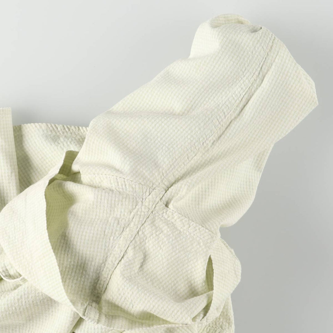 90'S Ralph Lauren Chaps Seersucker Short Sleeve Button-Down Striped Shirt Men's XXL Vintage cotton green type Vintage Second Hand