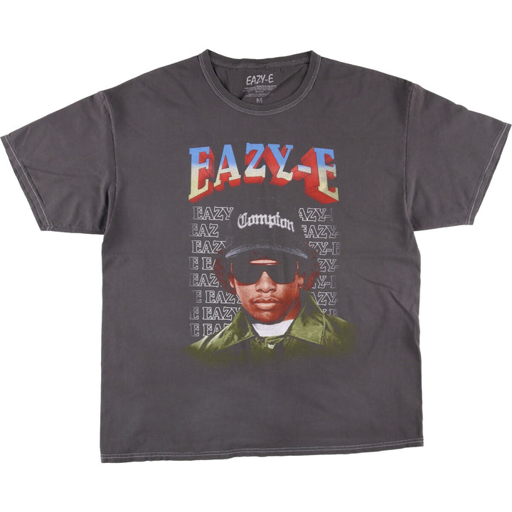 EAZY-E Easy E Rap T-shirt Rap T Men's M size cotton gray type Vintage Second Hand