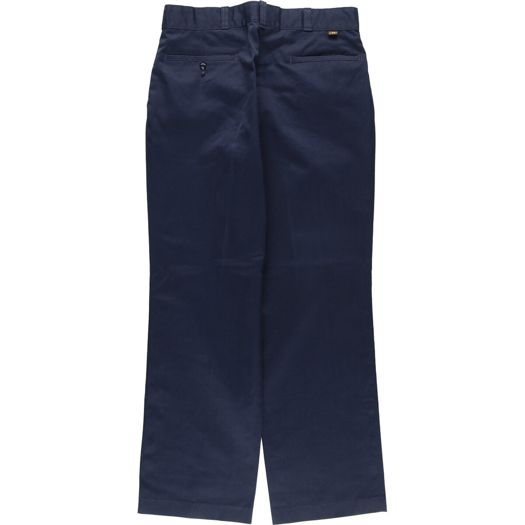 Vintage 70'S Lee work pants, made in USA, men's size w34 unknown navy blue type Vintage Second Hand