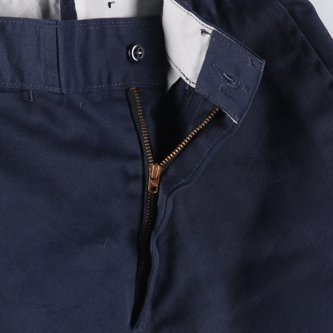 Vintage 70'S Lee work pants, made in USA, men's size w34 unknown navy blue type Vintage Second Hand