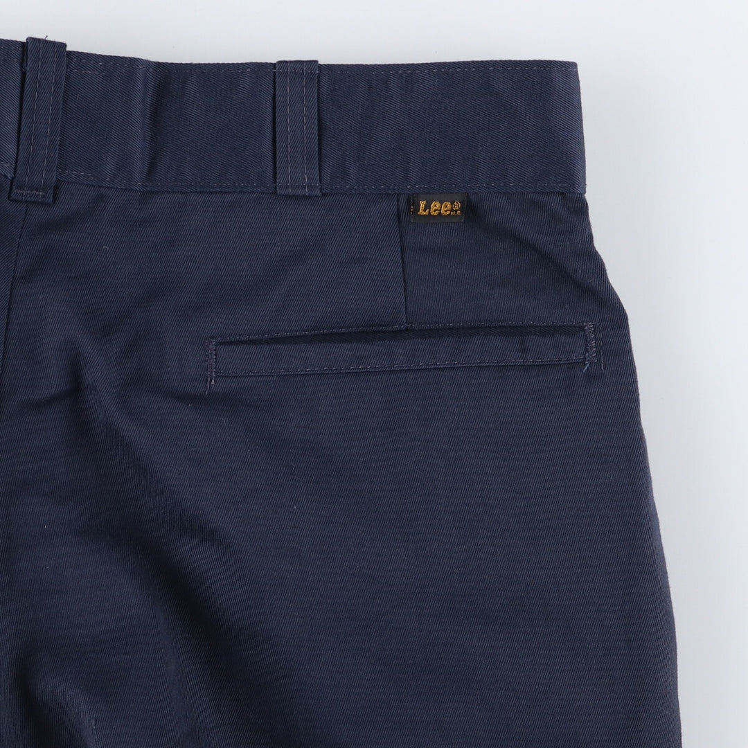 Vintage 70'S Lee work pants, made in USA, men's size w34 unknown navy blue type Vintage Second Hand