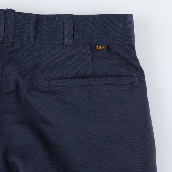 Vintage 70'S Lee work pants, made in USA, men's size w34 unknown navy blue type Vintage Second Hand